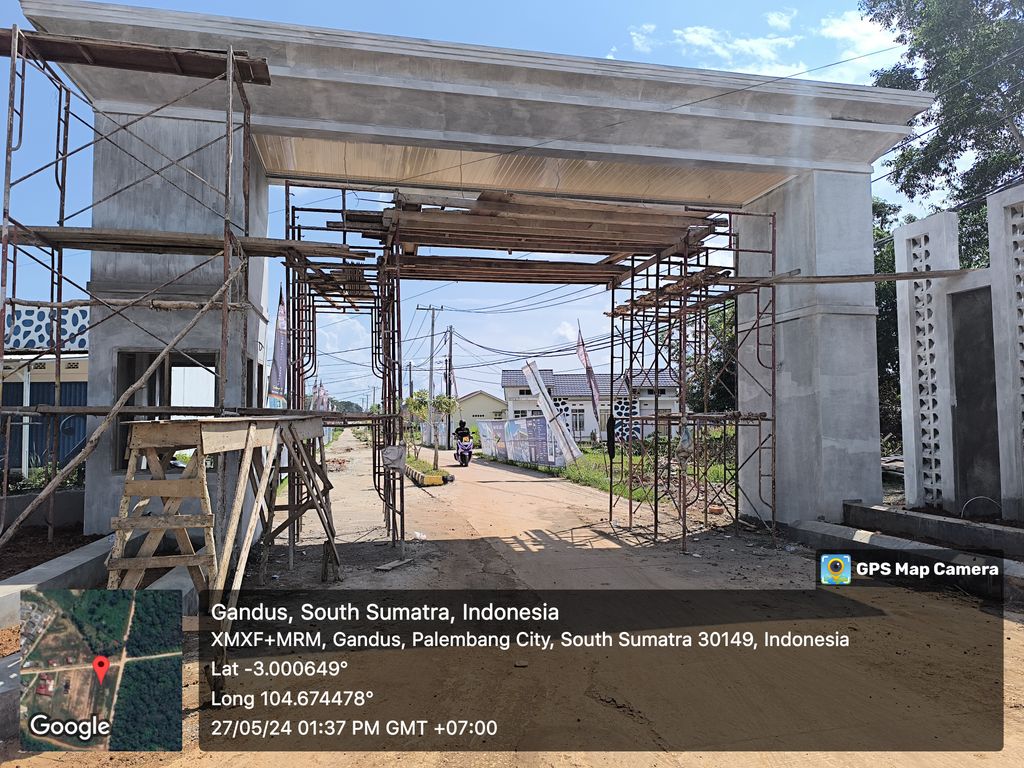 foto gerbang perumahan TAMAN ASRI GANDUS 2 TAHAP 3