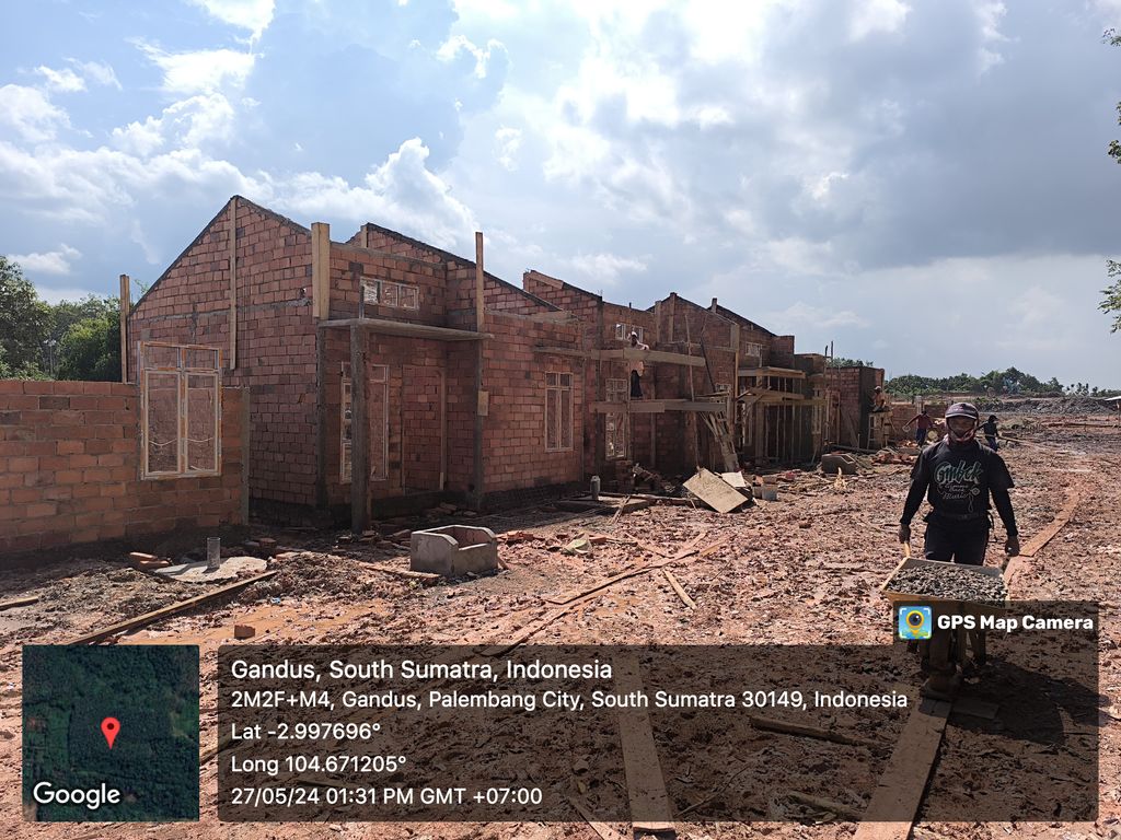foto contoh rumah perumahan TAMAN ASRI GANDUS 2 TAHAP 3