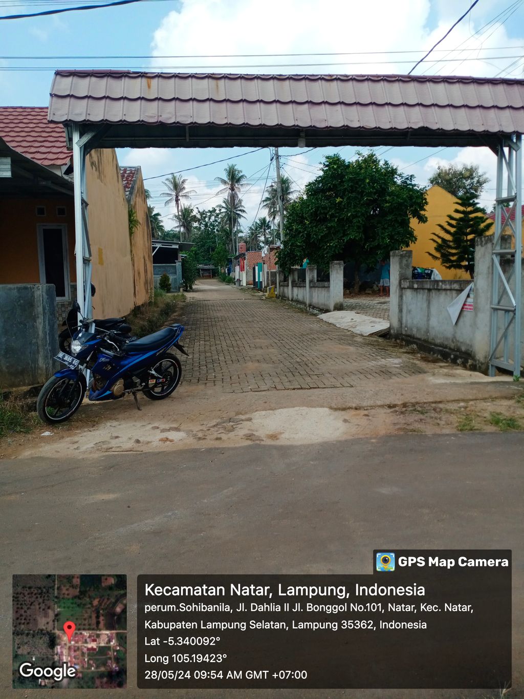 foto gerbang perumahan SOHIBANILA 2