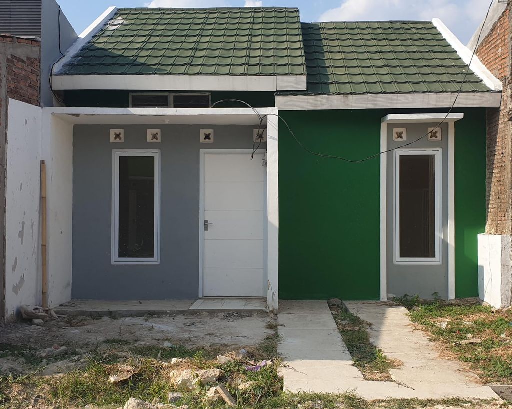 foto tampak rumah tipe 30/66 perumahan TAMAN KEMBANG REGENCY