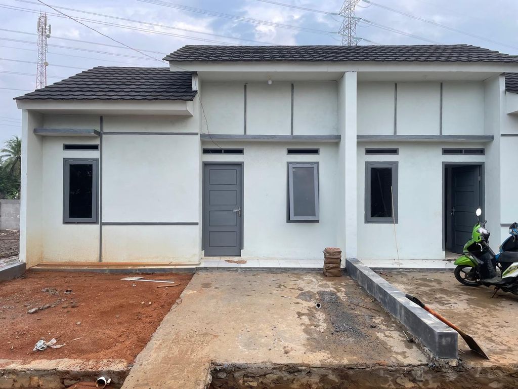 foto tampak rumah tipe STANDART perumahan GEMILANG RESIDENCE
