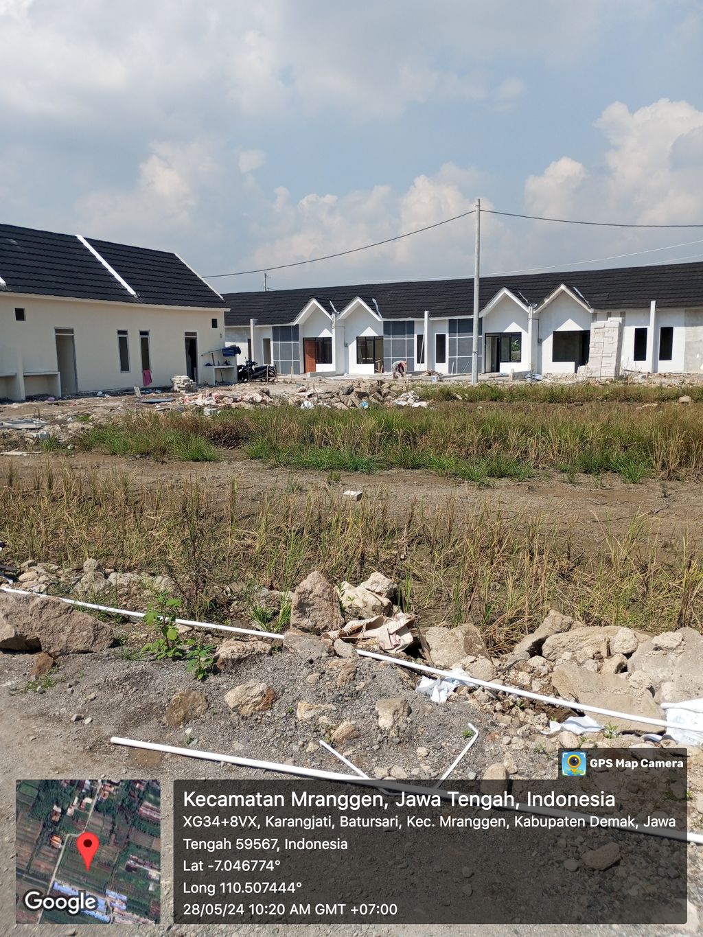 foto posisi tengah perumahan Grand Pesona Residence