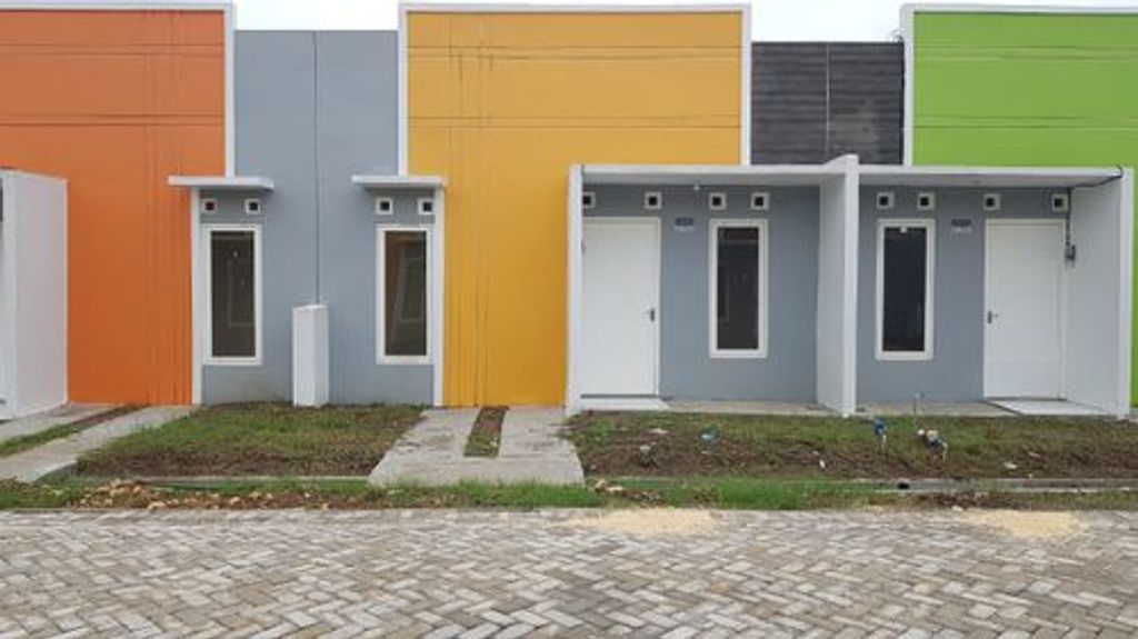 foto tampak rumah tipe 30/66 perumahan TAMAN KEMBANG REGENCY