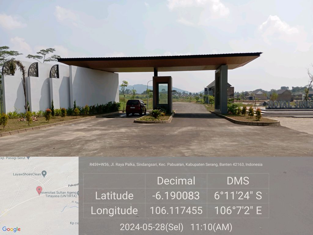 foto gerbang perumahan ROYAL SINDANGHEULA