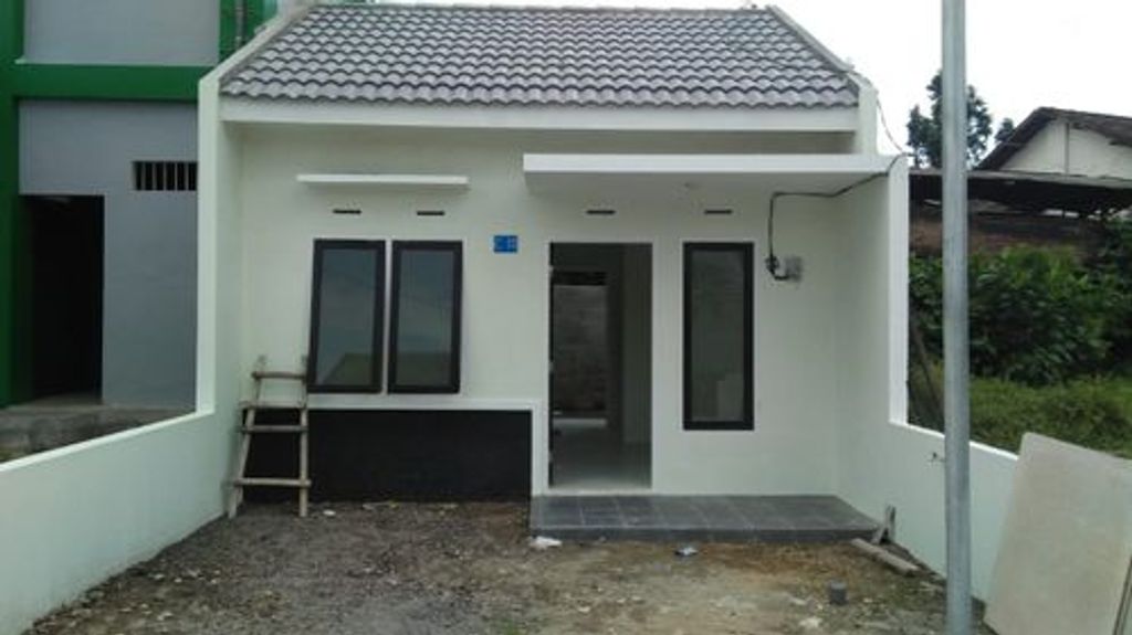 foto tampak rumah tipe 30 perumahan GRIYA GARUM REGENCY
