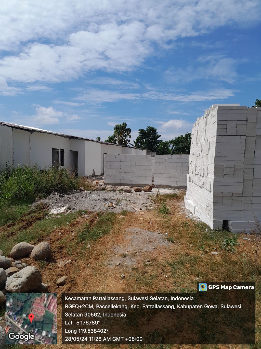 foto posisi tengah perumahan ROYAL MAS RESIDENCE TAHAP 2