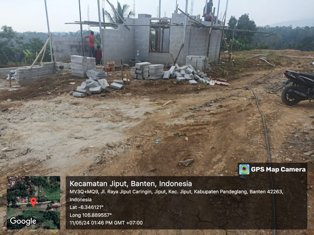 foto tampak rumah tipe 36/60 perumahan GALUH PAKUAN RESIDENCE