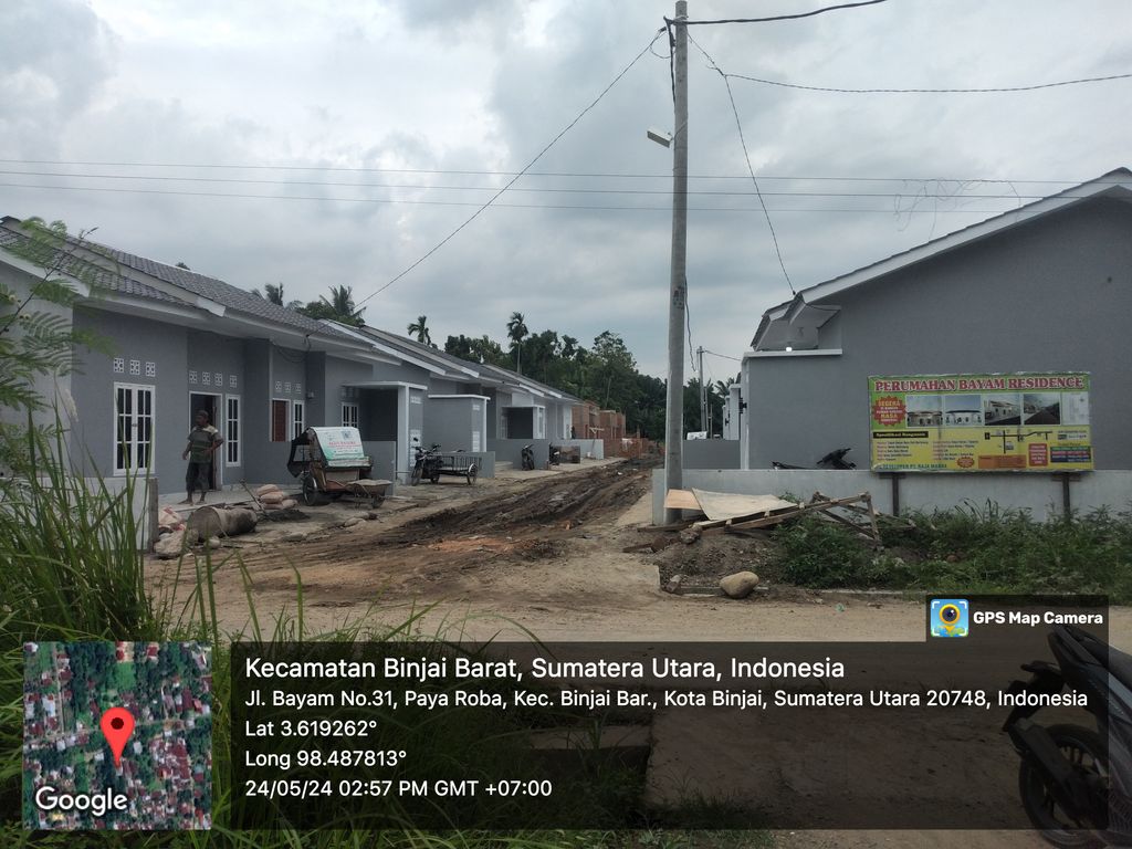 foto gerbang perumahan BAYAM RESIDENCE