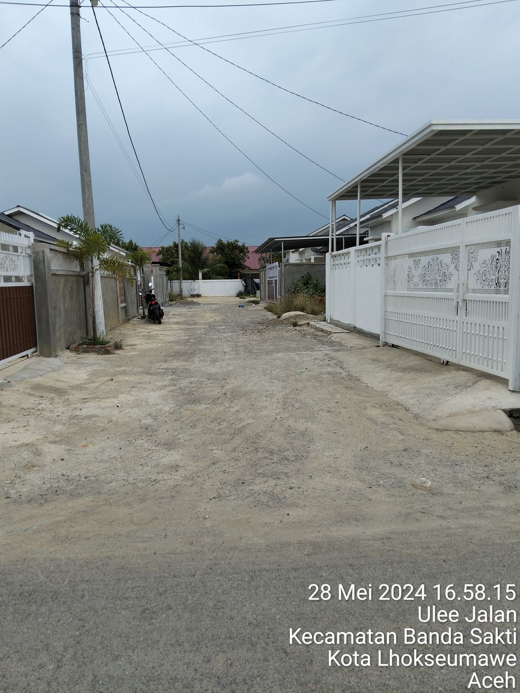 foto posisi tengah perumahan PERUMAHAN PALAPA VILLAGE 3