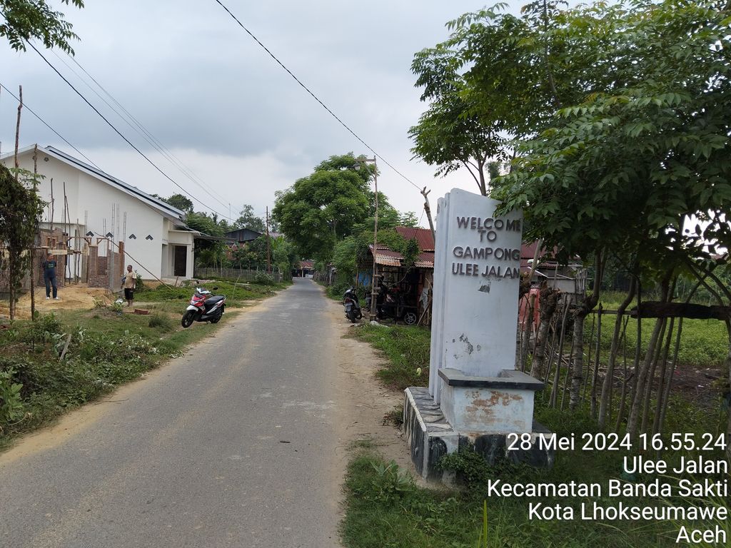 foto gerbang perumahan PERUMAHAN PALAPA VILLAGE 3