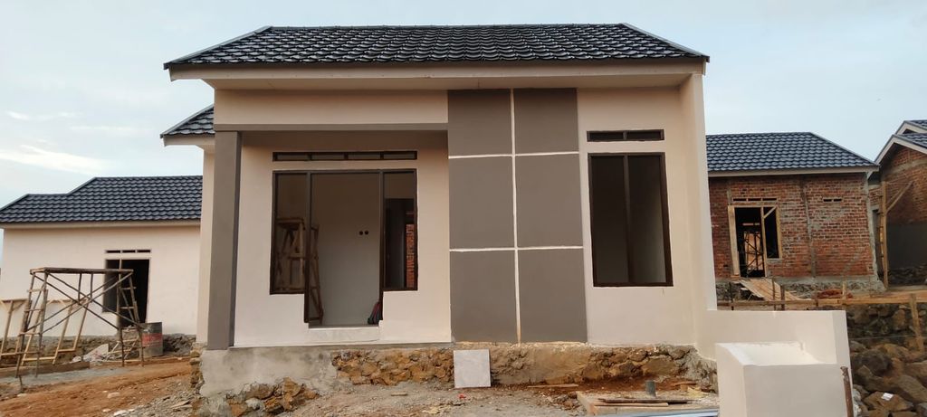 foto tampak rumah tipe KEMILING PERMAI 6 perumahan KEMILING PERMAI 6
