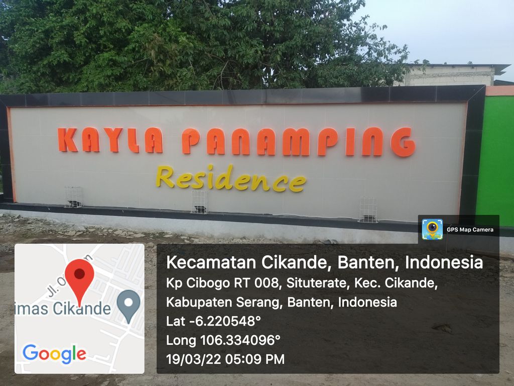 foto gerbang perumahan Kayla Panamping residence Tahap 3