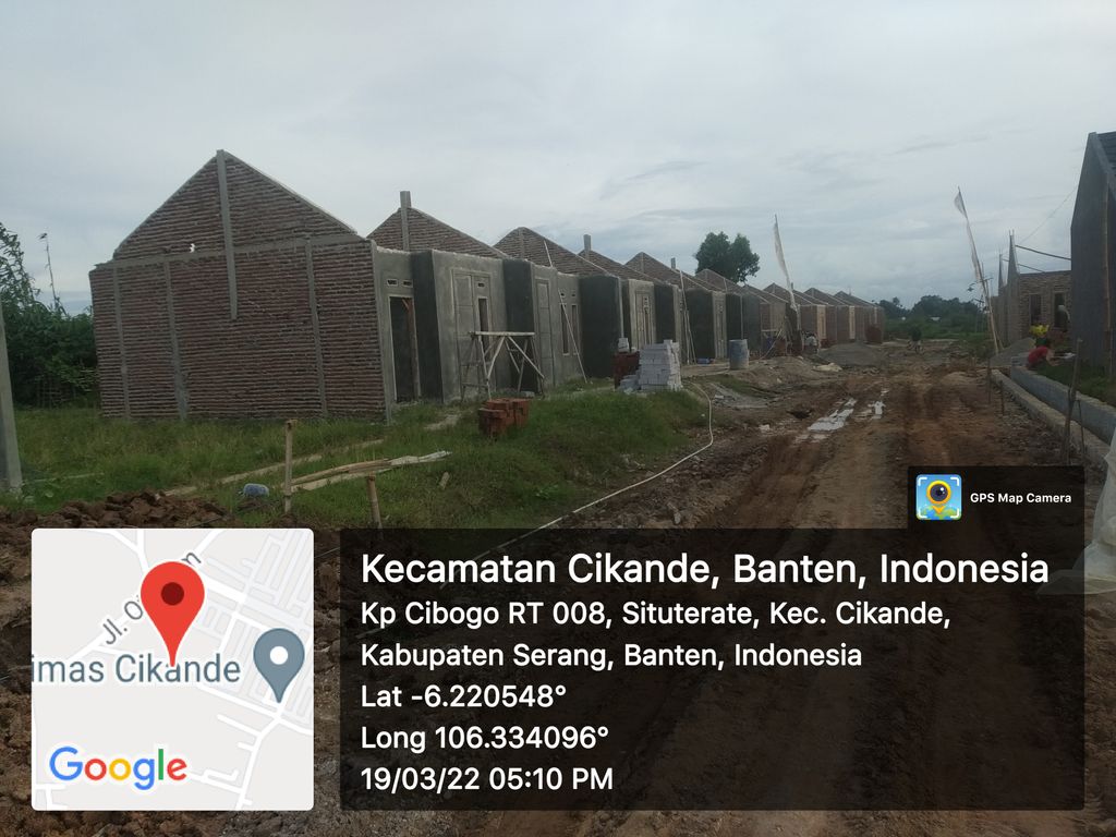 foto posisi tengah perumahan Kayla Panamping residence Tahap 3