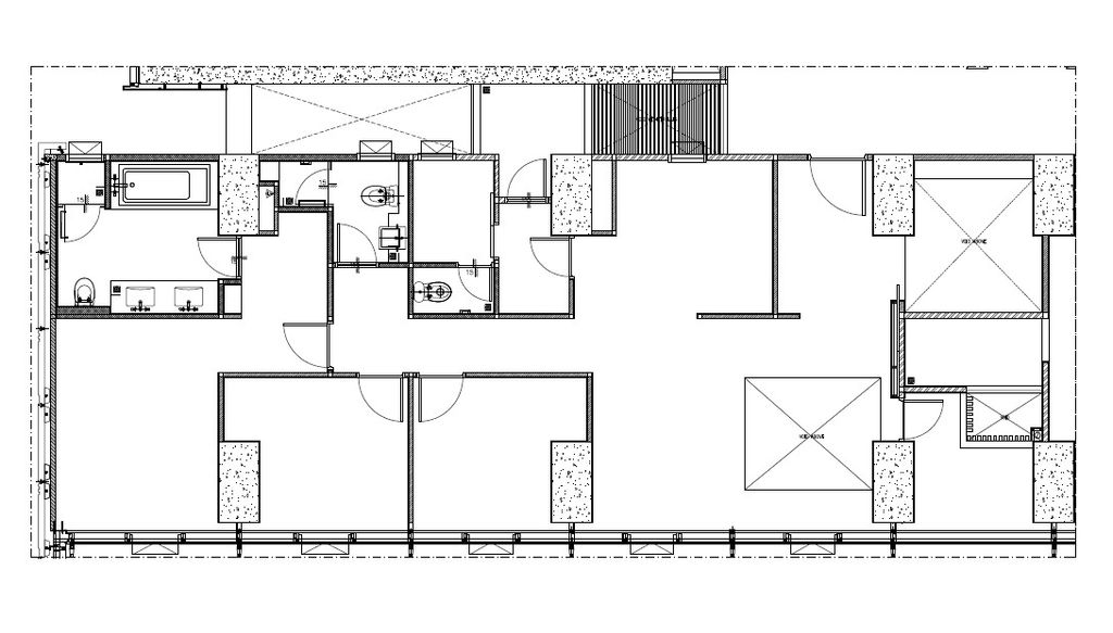 foto denah rumah tipe 3+1+M (06.10) perumahan The Orchard Satrio
