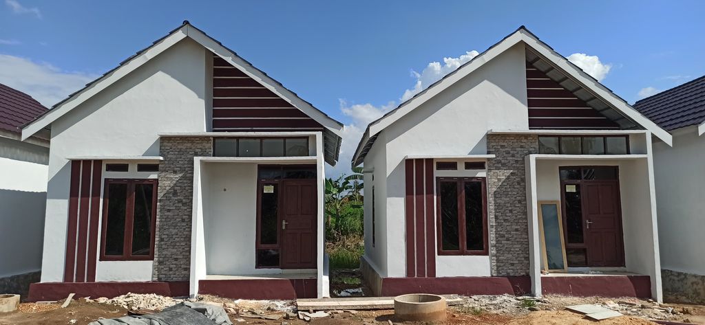 foto tampak rumah tipe ARWANA RESIDENCE 21 perumahan ARWANA RESIDENCE 21
