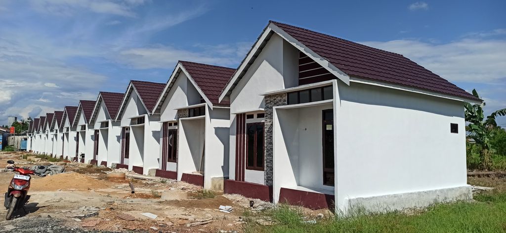 foto denah rumah tipe ARWANA RESIDENCE 21 perumahan ARWANA RESIDENCE 21