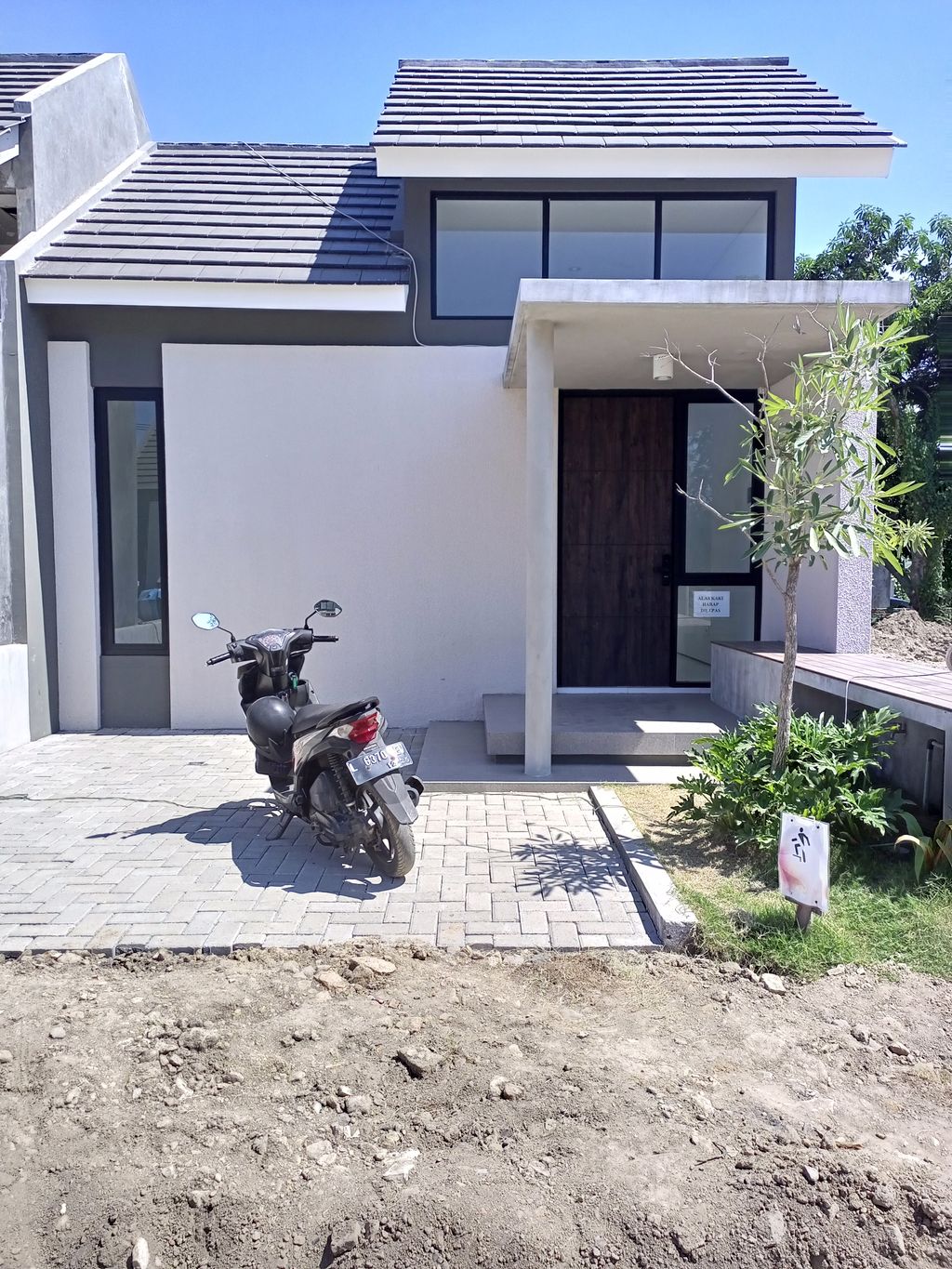 foto tampak rumah tipe PRIME perumahan PERUMAHAN CENDANI LIVING