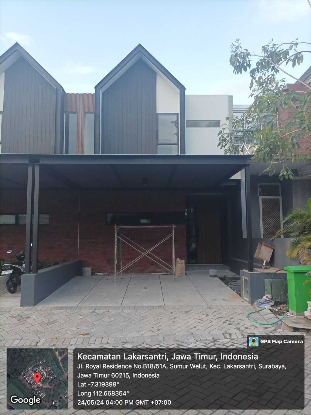 foto tampak rumah tipe Hereford A perumahan ROYAL RESIDENCE