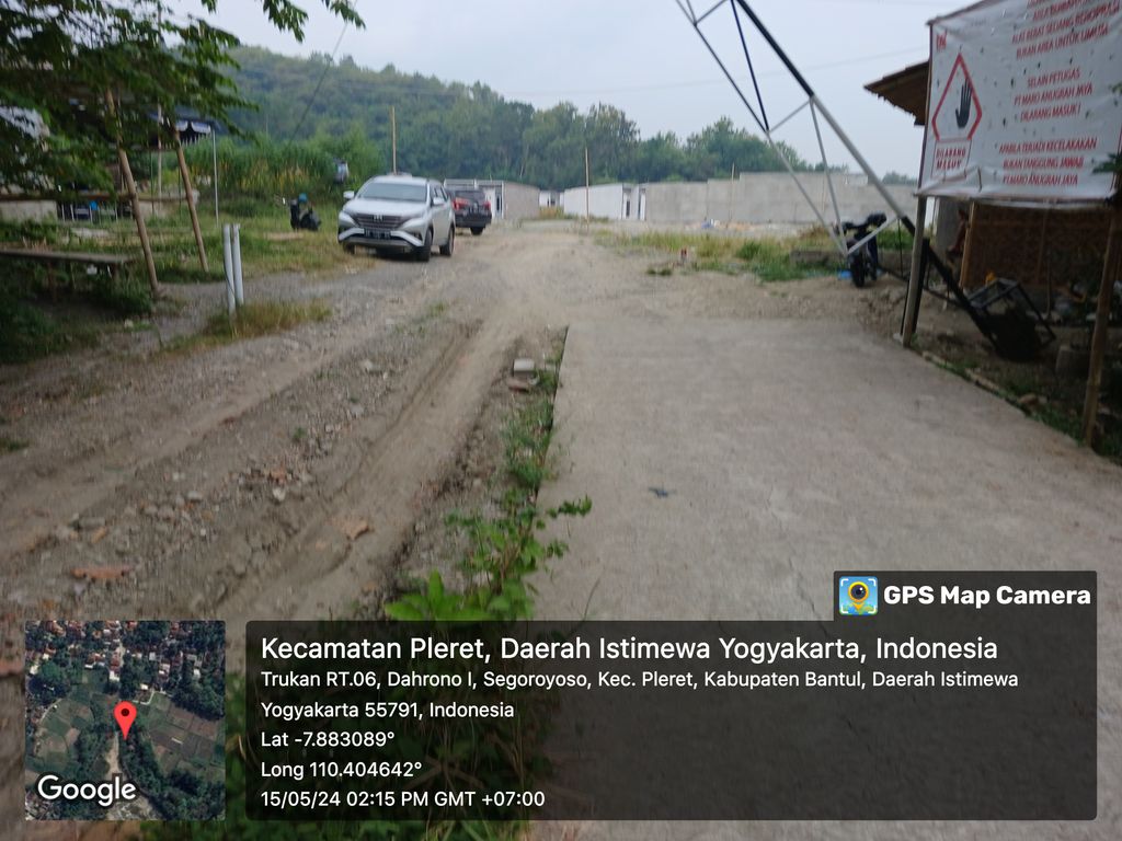 foto gerbang perumahan NAWA VILLAGE PLERET