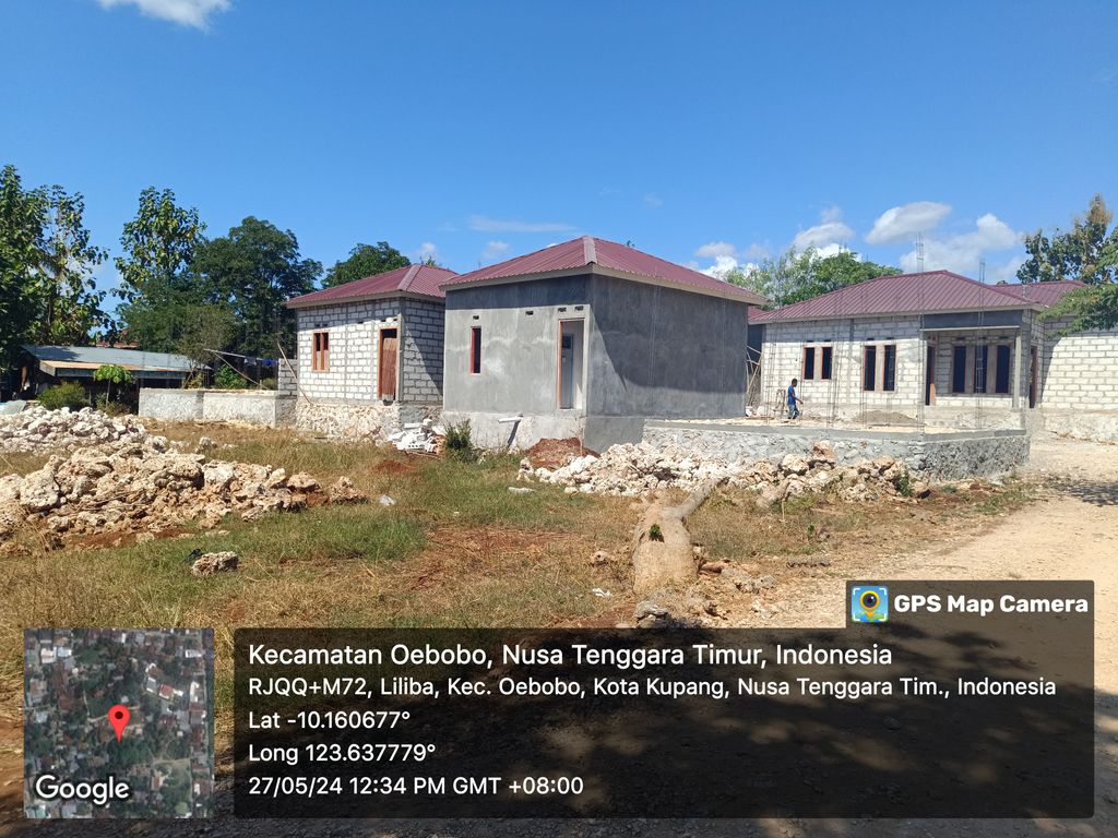 foto posisi tengah perumahan Liliba 6 Residence