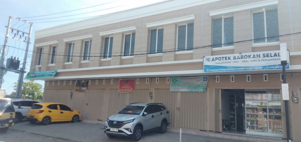 foto tampak rumah tipe 129 perumahan GREEN LEAF