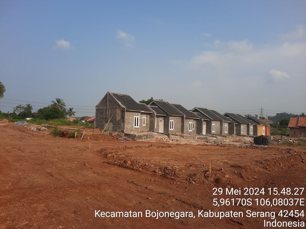 foto posisi tengah perumahan PERUMAHAN PURI UKIRSARI CILEGON