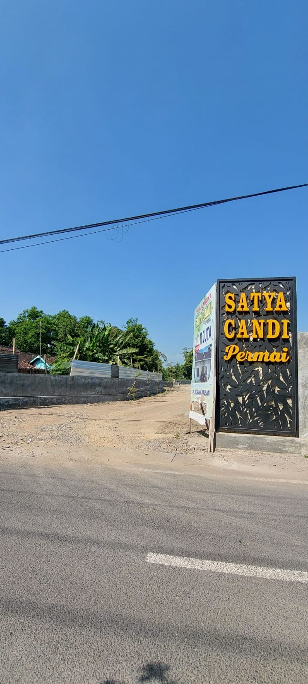foto gerbang perumahan SATYA CANDI PERMAI
