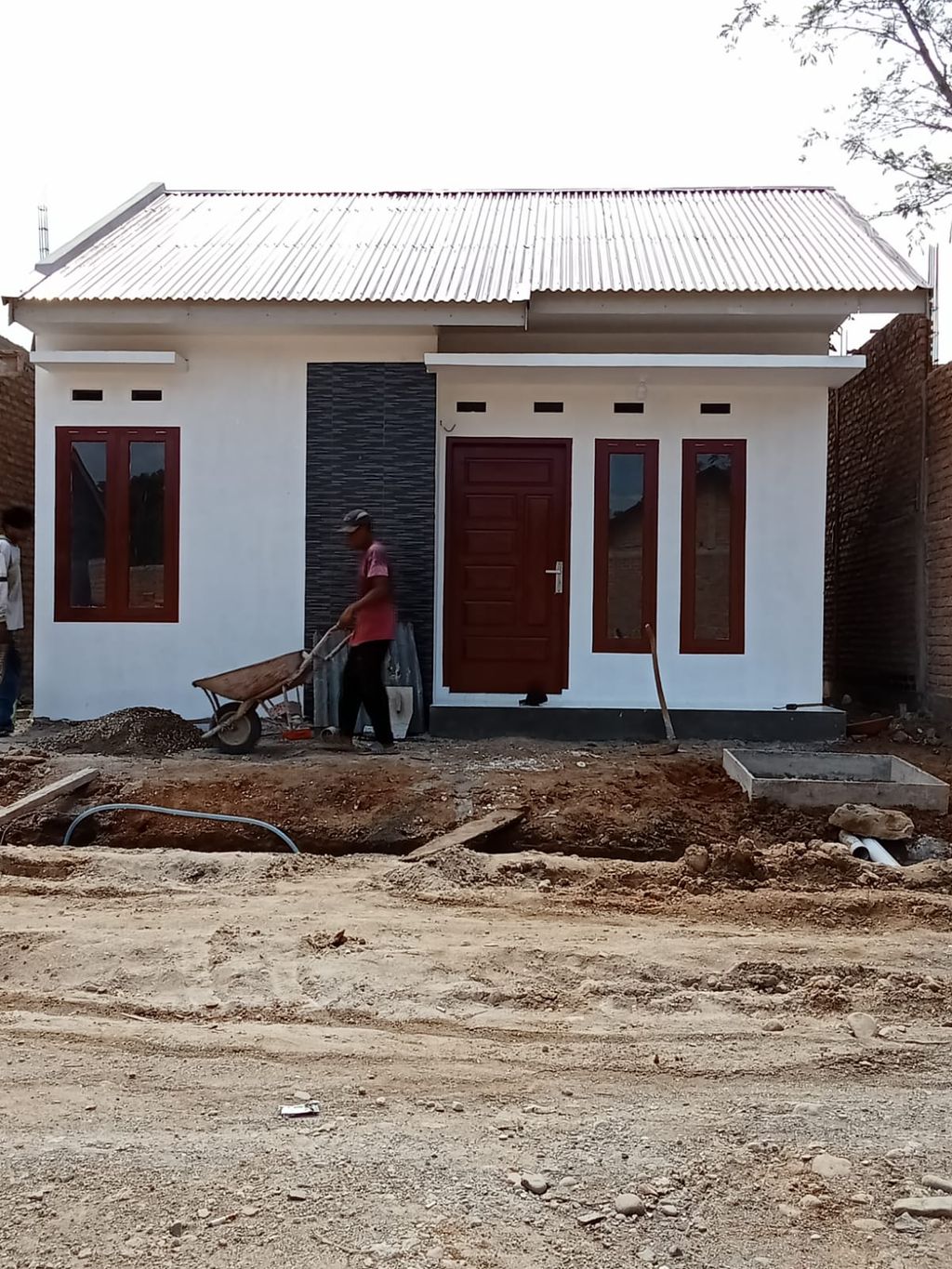 foto tampak rumah tipe 36 perumahan MANANG ISPILER 3