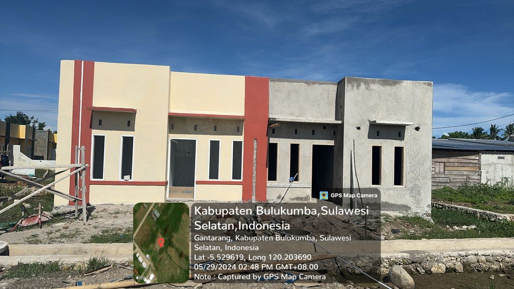foto posisi tengah perumahan Nur Rezeky Residence Tahap 2
