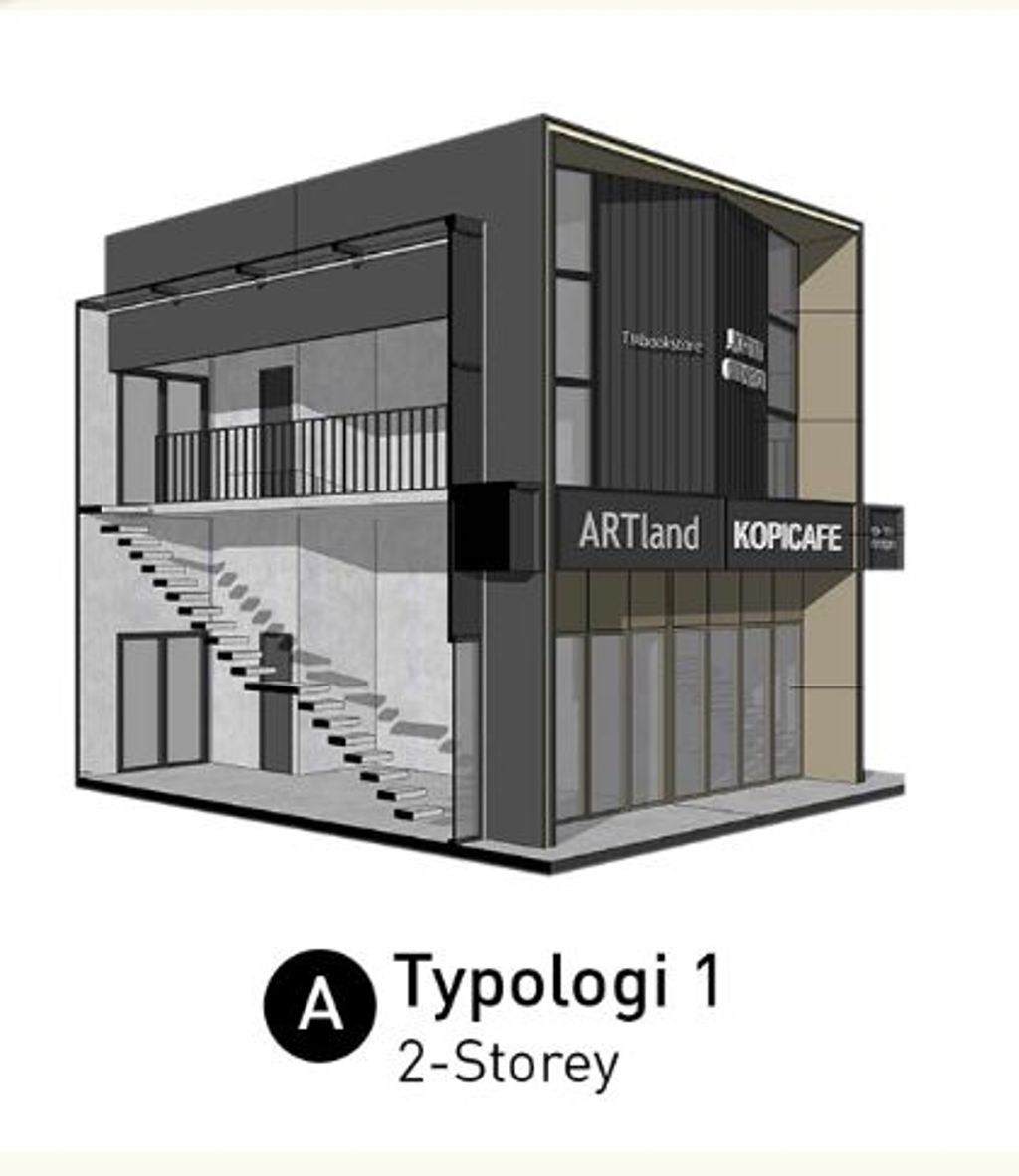 foto tampak rumah tipe RUKO TYPOLOGI - 1 perumahan Grand Duta City, Bekasi - 3