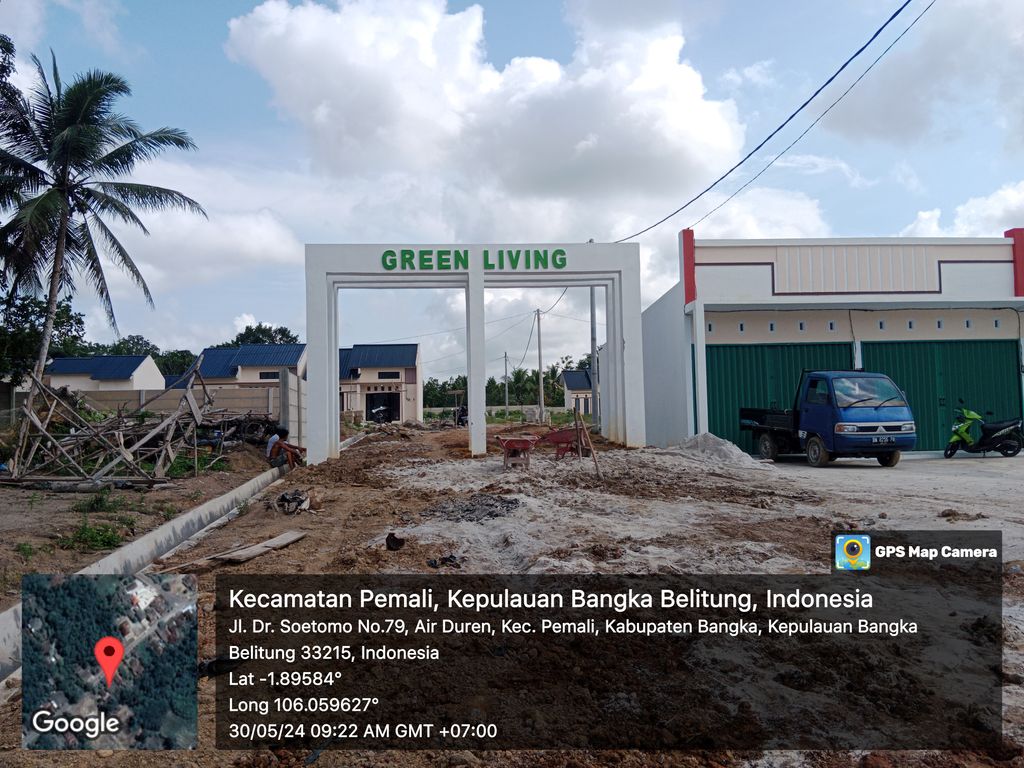 foto gerbang perumahan GREEN LIVING
