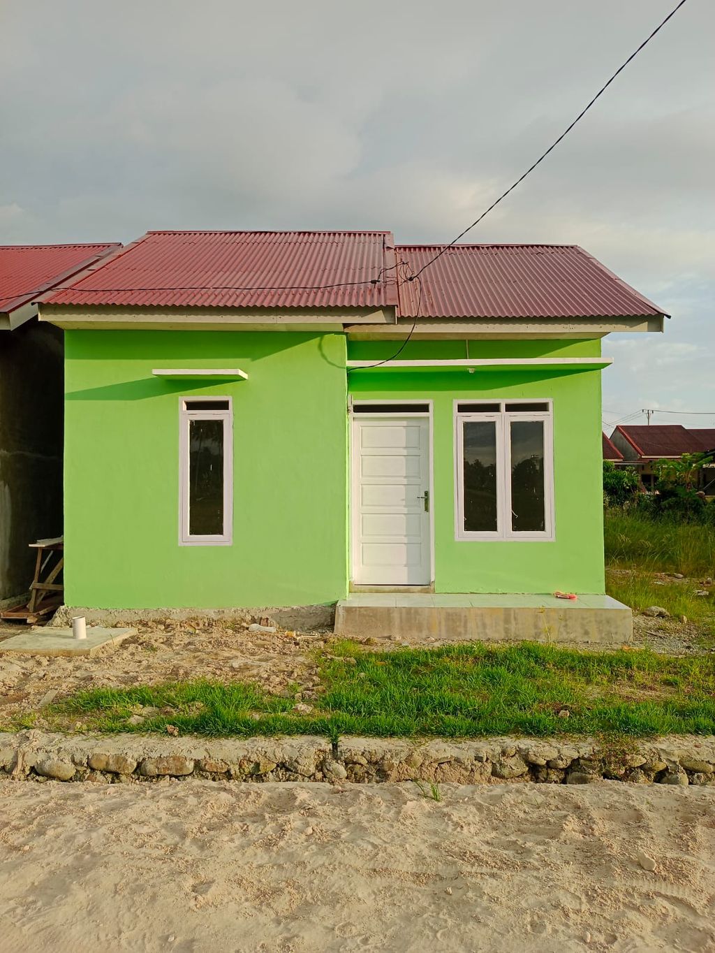foto tampak rumah tipe 36/91 perumahan TAMAN FIRDAUS 