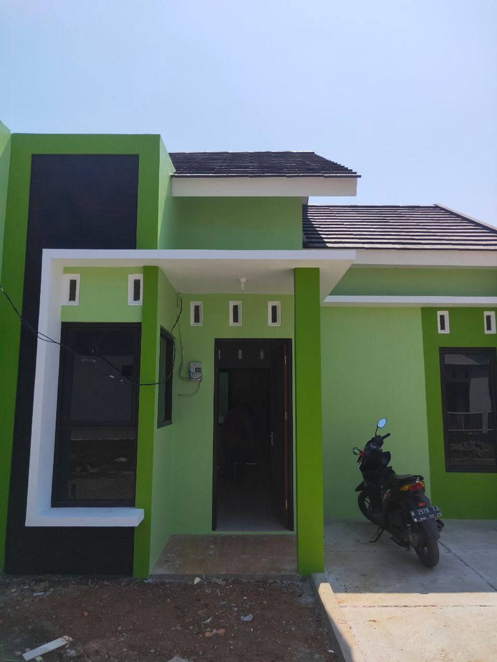 foto tampak rumah tipe 36 / 60 (6 x 10 m) perumahan PERUMAHAN PURI NIRWANA