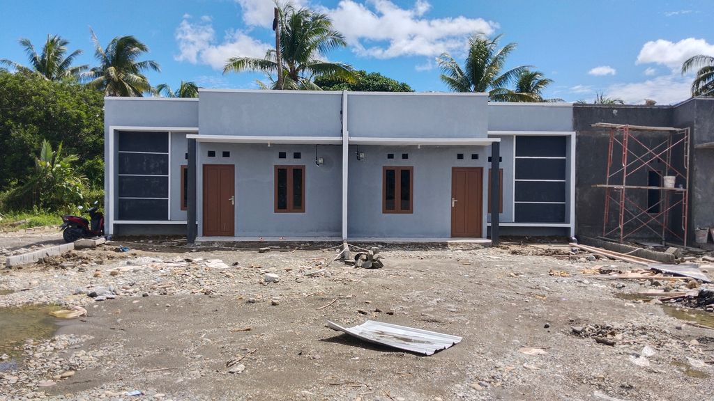 foto tampak rumah tipe 60 perumahan GRAHA PERMATA SURYA