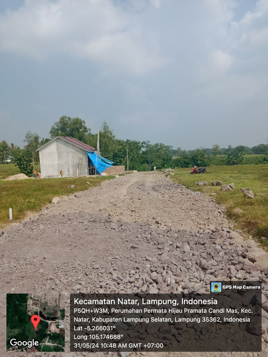 foto posisi tengah perumahan PERMATA HIJAU PRATAMA (LANJUTAN)