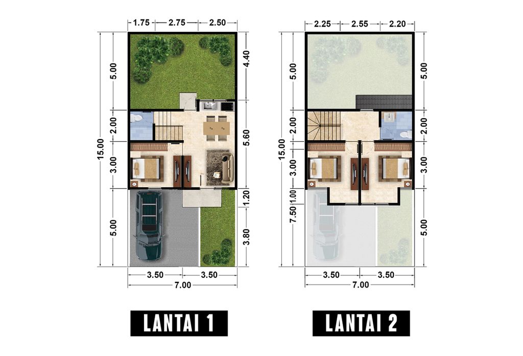 foto denah rumah tipe BELFIELD perumahan CitraLand Kota Deli Megapolitan Tanjung Morawa