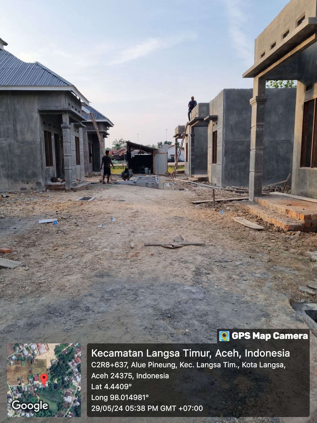 foto gerbang perumahan AZFAR RESIDENCE