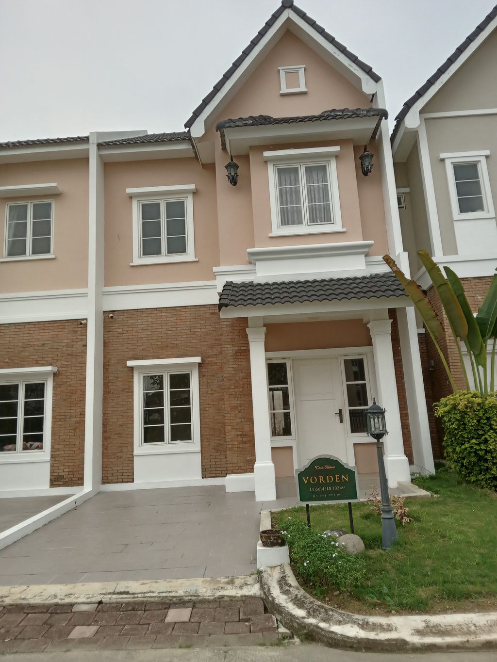 foto contoh rumah perumahan MEDAN RESORT CITY CLUSTER K