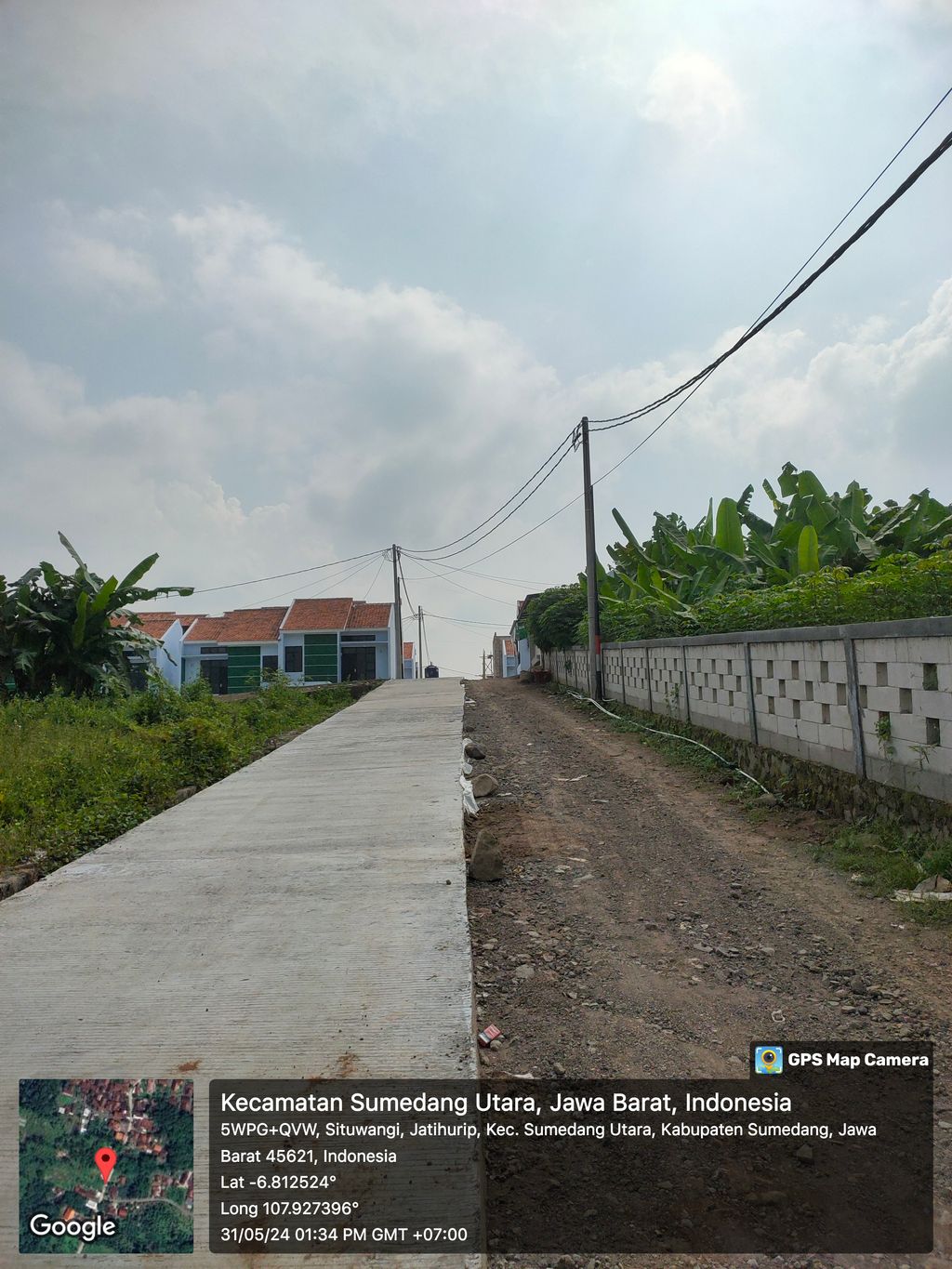 foto gerbang perumahan Jatihurip Manunggal