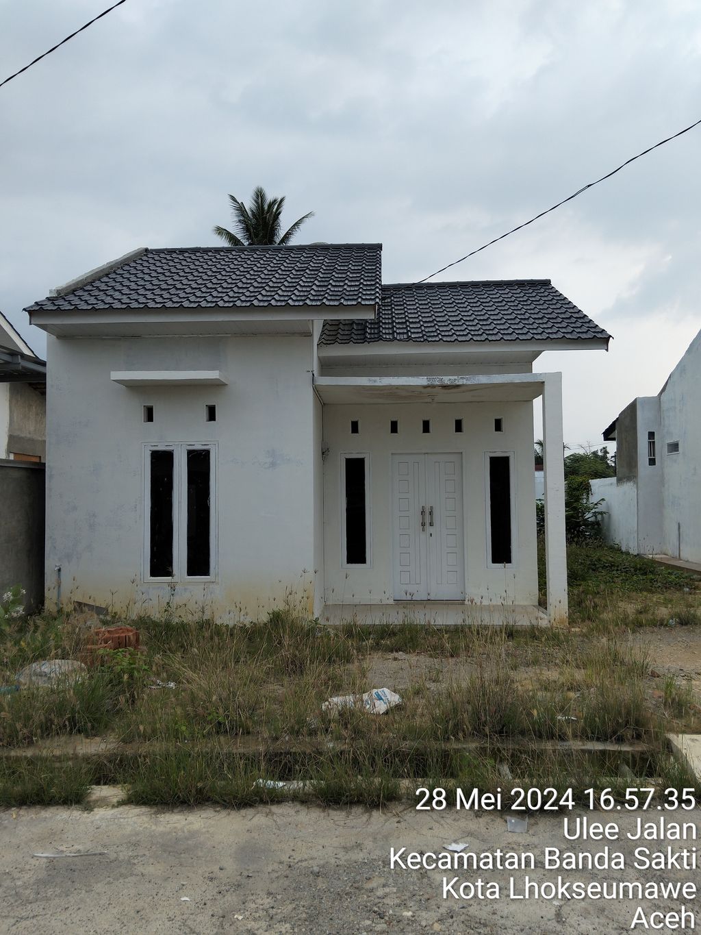 foto tampak rumah tipe 36 perumahan PERUMAHAN PALAPA VILLAGE 3