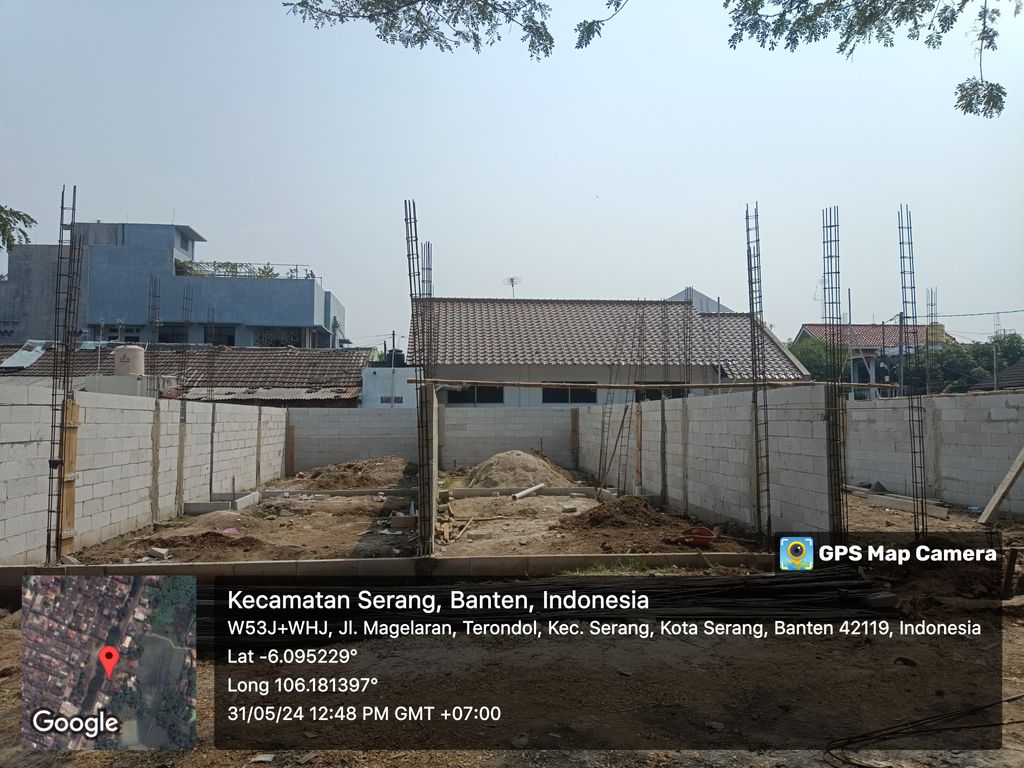 foto posisi tengah perumahan Ruko Tulip The Visenda Residence