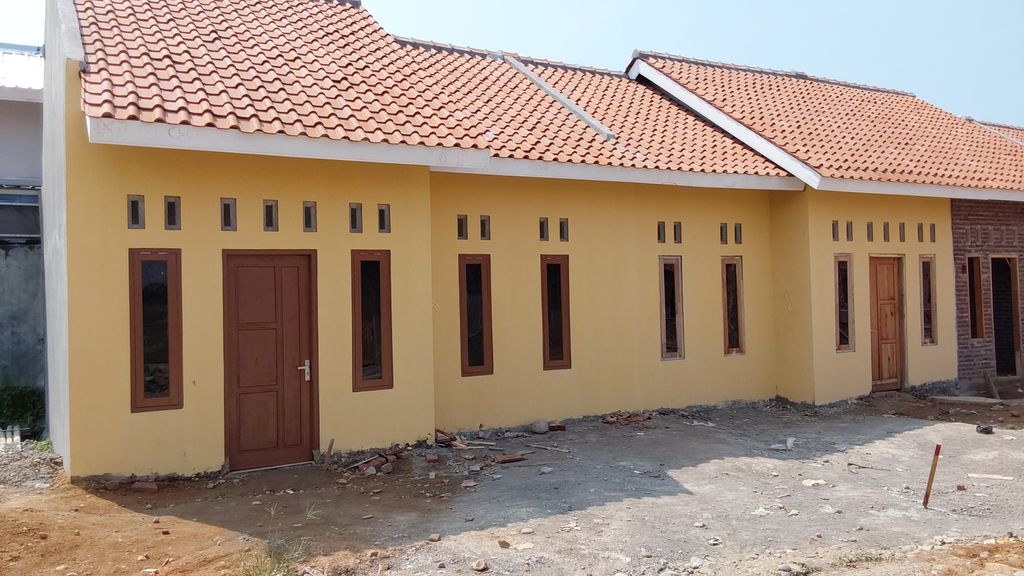 foto tampak rumah tipe 36 perumahan GRAND MULIA BANJARDAWA TAHAP 2
