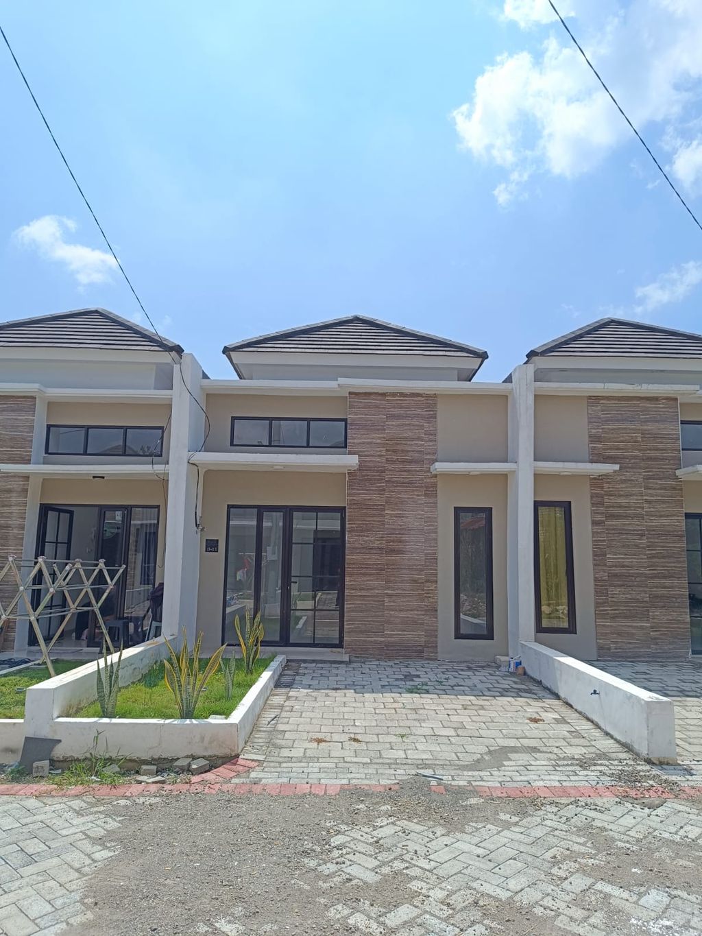 foto tampak rumah tipe 32/60 perumahan GRAND NORTH REGENCY