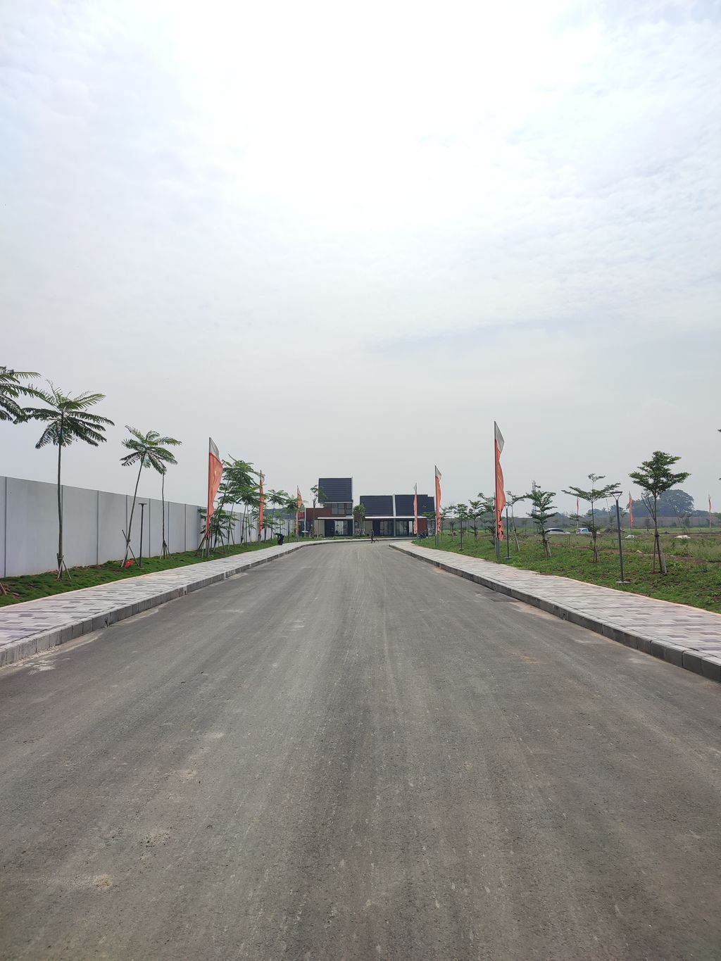 foto posisi tengah perumahan METLAND CIKARANG