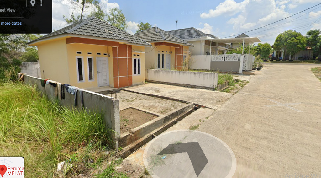 foto denah rumah tipe Subsidi perumahan Alif Akbar Mayang