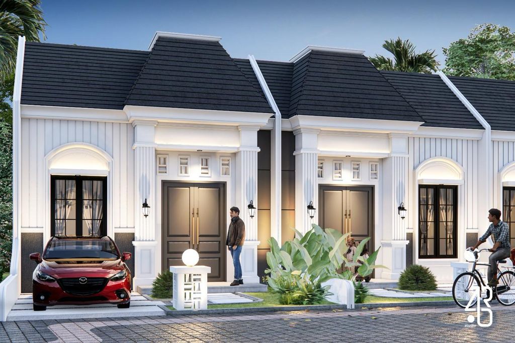 foto tampak rumah tipe 36 perumahan DUTA MAS INDAH 27 TAHAP 2