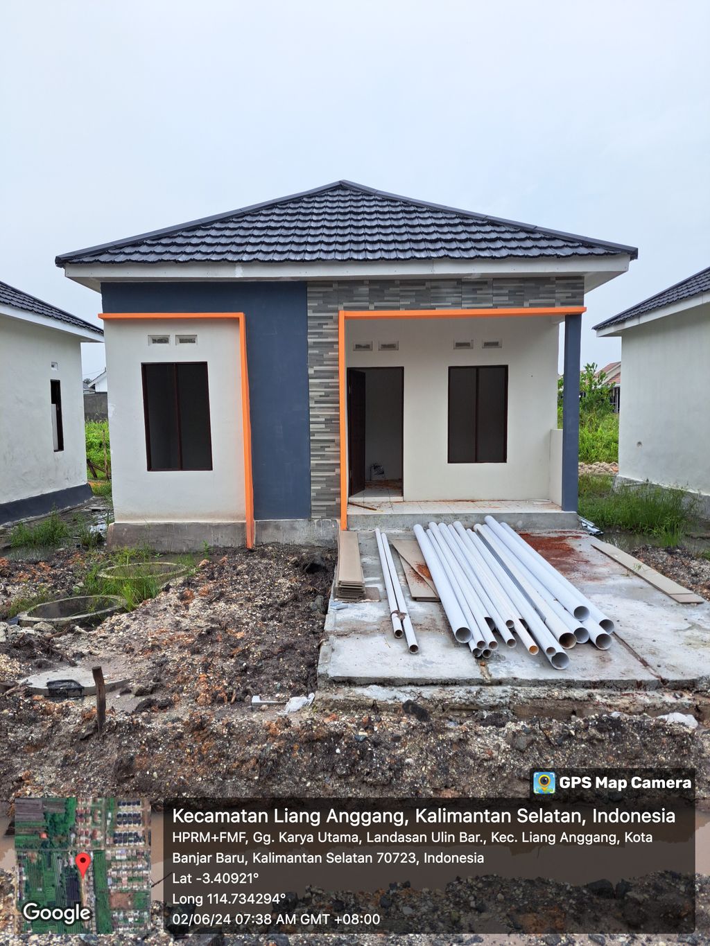 foto contoh rumah perumahan Makmur Sinergia 2