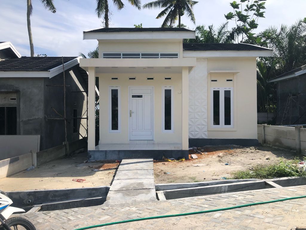 foto contoh rumah perumahan PUSPA GARDEN
