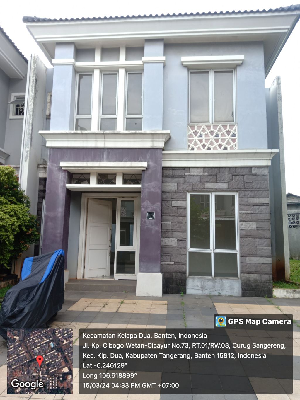 foto contoh rumah perumahan CLUSTER BOHEMIA