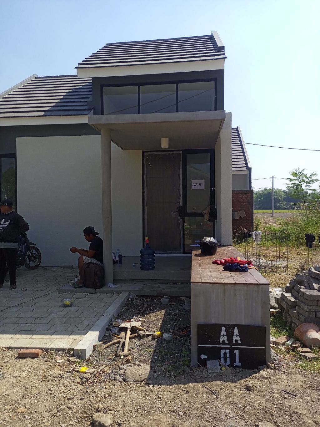 foto tampak rumah tipe PRIME perumahan PERUMAHAN CENDANI LIVING